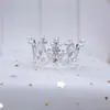 Aleación Perla hueco redondo Corona mini accesorios para el cabello de cumpleaños de niños tocado de novia adornos para decoración de pasteles venta al por mayor