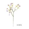 Imitação 5 Garfo Gymsophila Mão Cola Macia Flor de Plástico Decoração para Casa Decoração de Casamento Segurando Flor Flor Falsa de Plástico