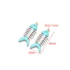 Pendente de Osso de Peixe com Gotejamento de Óleo Dupla Face em Aço Inoxidável Transfronteiriço Brincos Pingente Europeus e Americanos Acessórios para Joias DIY Venda por Atacado