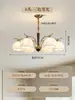 Luz Principal de Tela Hecha a Mano Estilo Nanyang Retro para la Sala de Estar, Lámpara de Techo Vintage para el Comedor, Lámpara de Dormitorio de Espectro Completo para Protección Ocular
