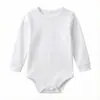 Enterizo de Terciopelo de Manga Larga Anticaída Transfronterizo, Mono de Cuello Alto, Traje para Gateo de Bebé, Body de Color Sólido para Recién Nacido al por Mayor