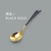 Aço inoxidável S304 colher pequena para mingau xícara de café colher de medida colher de sobremesa colher pequena colher comum colher colher LOGO