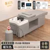 Cama de Champú para Tratamiento Capilar, Cama de Masaje Dedicada para Barbería y Salón de Belleza con Circulación de Agua a Temperatura Constante y Vaporización, Exportación Transfronteriza