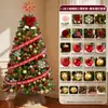 Árbol de Navidad Grande para Sala de Estar del Hogar Navidad 2026 Estilo Nuevo Luminoso Decoración Estilo Ins Adornos Colgantes DIY Paquete