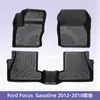 Adequado para Ford Ford Focus Combustível Versão Americana 2012-2018 Tpe3D Material para Todas as Estações Tapetes de Chão Tpe