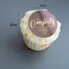 Nueva temporada de graduación de estilo ins transfronterizo decoración de pastelitos redonda de marca decoración de pastel de graduación enchufe