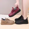 Zapatos de Tela Old Beijing para Mujer, Zapatos de Algodón a la Moda con Forro de Felpa, Zapatos de Algodón Cálidos Antideslizantes Casuales de Invierno para Madres de Mediana Edad y Personas Mayores