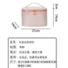 Nova Bolsa de Maquiagem Portátil Estilo Nacional Chinês Grande Capacidade Bordada Caixa de Armazenamento para Skincare Bolsa de Higiene Pessoal Portátil de Viagem Feminina