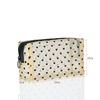 Bolsa de Maquillaje de Malla Flocking Love Portátil de Gran Capacidad Transpirable para Artículos de Aseo Bolsa de Maquillaje de Mano