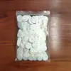 Bolsas para Archivos de Documentos Accesorios Repuesto Papel Pizarra Gris Blanco Arandela de Disco Tornillo Sólido Grueso Tuerca Anillo Diámetro 28mm