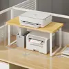 Soporte para impresora, estante para escritorio de oficina, estante organizador de archivos para escritorio en casa, soporte pequeño para copiadora de escritorio