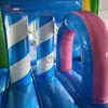 Vendas diretas da fábrica Kidsren's Cartoon Unicórnio Tema Slide Trampolim Novo Unicórnio Castelo Impertinente Slide Inflável