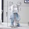 Adornos Decorativos Geniales y Modernos de Oso Fluido DJ Celebridad de Internet Decoración Moderna para Sala de Estar Hogar Gabinete de Vino Gabinete de TV Venta al por Mayor
