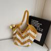 Estilo Preguiçoso Deslocamento Litorâneo Moda Ombro Único Férias Design de Nicho Feminino Casual Bolsa de Axila Bolsa Tote de Grande Capacidade