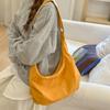 Bolsa de Dumpling Elegante e Simples Nova Moda Verão 2025 Ruiying Versátil Bolsa de Ombro Bolsa Transversal para o Dia a Dia Masculina e Feminina