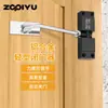 Cerrador de Puerta Automático con Función de Rebote, Dispositivo Anticolisión para Puertas de Madera, Cerrador Silencioso Doméstico Simple