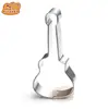 Molde de Símbolo Musical Instrumento Musical Acero Inoxidable Molde para Galletas Molde para Pasteles Molde Al por Mayor