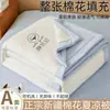 Colcha de verão de algodão lavável grau A algodão de Xinjiang lavável à máquina colcha de ar condicionado colcha de verão dormitório estudantil colcha fina presente atacado