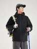 Chaqueta de Escalada para Exteriores con Capucha, Cortavientos e Impermeable, Estilo Montaña, Nueva para Primavera/Otoño 2025, para Hombre, Chaqueta de Pareja