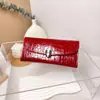 Cartera de Mujer 025 Nuevo Patrón de Cocodrilo Cabeza de Serpiente Cartera Retro Bolsa para Tarjetas