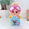 Solo ropa] la primera y segunda generación Labubu muñeco tela tela colgante correa falda sentada fiesta ángel lazo adorable