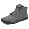 Nuevos zapatos de algodón gruesos de suela gruesa para otoño e invierno, para hombre y mujer, cómodas botas de nieve cálidas para exteriores con forro de felpa y zapatos de algodón casuales engrosados