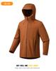 Outono e inverno Soft Shell à prova de vento à prova d'água ao ar livre montanhismo acampamento jaqueta para homens e mulheres forrado de lã quente casaco cardigan suéter