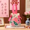 Sacolas de Doces para Casamento com Cordão Embalagem de Lembrancinha de Luxo Sacola de Lembrancinha Lua Cheia de Noivado Sacola de Tecido para Doces Embalagem