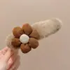 Pinza de cocodrilo de oso a cuadros estilo coreano, pinza para el pelo versátil de alta gama para niñas, accesorio para el pelo dulce y versátil