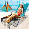 Funda Exclusiva para Silla de Playa Transfronteriza Funda para Silla de Playa de Microfibra Bolsa Estampado Digital 3D Serie Estrella de Mar A partir de Una Pieza