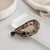 Pinza para cabello retorcido de coleta alta estilo nuevo no irritante, pasador elegante para recogido en la parte posterior de la cabeza, pinza banana, pinza para cabello vertical