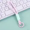 Cordón Creativo Universal para Botella de Agua con Cuerda, Correa Corta Multifuncional de Memoria USB de Colores, Cordón Tejido Antiperdida