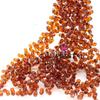 Agujero Horizontal Cristal de Fresa Cristal Facetado Cuentas Sueltas Bombilla de Luz Perlas Destellantes Accesorios para Joyería Hecha a Mano DIY Decoración Colgante para Coche