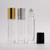 Fábrica Spot 8 ml transparente fosco talão frasco fosco bola frasco de perfume bola garrafa de óleo