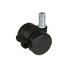 Ruedas para Muebles y Sofás de Alta Resistencia de 1.0 pulgada y 1.5 pulgadas, Ruedas Giratorias con Freno Silencioso, Patas para Mesa de Café, Ruedas Giratorias para Electrodomésticos