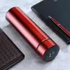 Taza Recta Inteligente 304 con Pantalla de Temperatura, Taza Termo de Regalo de Acero Inoxidable 304, Soporta Grabado, Taza para Coche de Negocios
