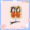 Pinzas para el pelo 3D de las chicas de Ive, An Yu-Jin y Kim Ga-Yeong, Pinzas para el pelo de Primavera, Soporte para Conciertos, Estilo Igual a TikTok, Merchandising