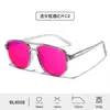 Gafas de Nuevo Producto Transfronterizas Bloqueo del 99% de Luz Azul Estilo Piloto Retro Doble Puente Casual Rojas para Hombres Lentes de PC Gafas para Videojuegos