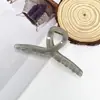 Grampo de Tubarão Elegante Simples Grande para Mulheres Parte de Trás da Cabeça Presilha para Cabelo Quantidade de Cabelo Multi-grampo Acessório de Cabelo Grampo de Cabelo Verão
