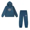 Adwysd Conjunto de Sudadera con Capucha y Pantalón de Chándal Unisex Básico de Forro Polar con Estampado de Sol, Estilo Nuevo de Otoño e Invierno de Moda para Pareja