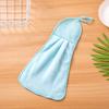 Toalla de vellón coral, toalla de cocina para colgar, paño de cocina, paño absorbente para limpiar pelusas, paño de limpieza para el hogar