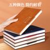 A5 inserción pluma cuaderno de negocios diario oficina bloc de notas venta al por mayor grande rojo personalizado LOGO libro personalizado