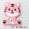 Parche Adhesivo Suave de Dibujos Animados Grande Hecho a Mano Accesorios DIY Maquillaje Bolsa de Cuero Decorativo Set de Certificado de Nacimiento Caja de Almacenamiento Muñeca