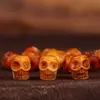 Accesorios para Tallado en Hueso de Yak del Tíbet Pulsera de Calavera Joyería Sutulin de Tallado Accesorios de Hueso de Yak Hechos a Mano para DIY