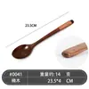 Colher de madeira estilo japonês colher de madeira cabo longo colher de café colher para misturar colher de mel colher pequena colher colher colher de comer talheres