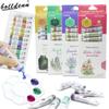 Pigmentos para pintura al óleo, acrílicos y acuarelas de 12 colores, 9 ml, ideales para estudiantes, para pintar a mano.