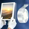 Fita Nano Dupla Face, Transparente, Adesivo Sem Marcas, Cola Nano Forte de Alta Viscosidade para Uso no Escritório e em Casa, Fita Mágica Fixadora