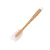 Espátula de Creme, Espátula de Silicone Semi-Transparente Integrada de Grau Alimentício, Espátula para Assar Bolo, Pedido Mínimo de 2 Peças