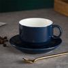 Taza de Café de Cerámica A5L Estilo Europeo Pequeña Lujo Taza de Té para Té de la Tarde Juego de Té Taza de Café Lujo Ligero