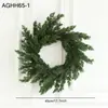 Coronas y Guirnaldas Navideñas para Villas de Lujo Estilo Bosque, Decoraciones de Pared, Chimeneas y Mesas; Accesorios de Decoración Navideña